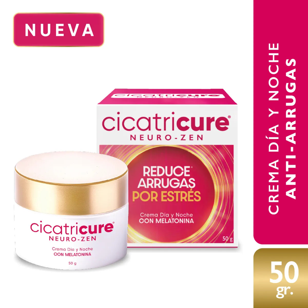 Cicatricure Neuro-Zen 50g | Crema anti-edad efecto relajante