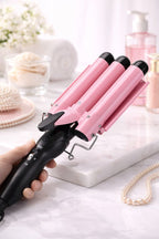 Onduladora Rizadora Profesional Triple Barril