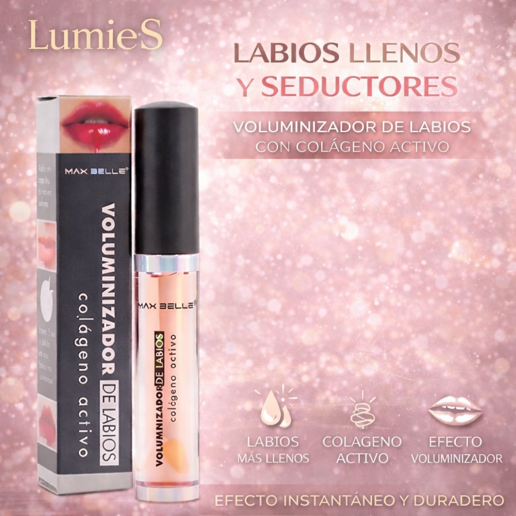 Voluminizador de labios con colágeno | Efecto volumen + hidratación