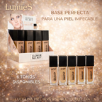 Base de Maquillaje Flower Secret 30 ml | Alta cobertura (6 tonos a elección)