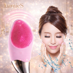 Cepillo Facial de Silicona Ultrasónico (Limpieza + Masaje)