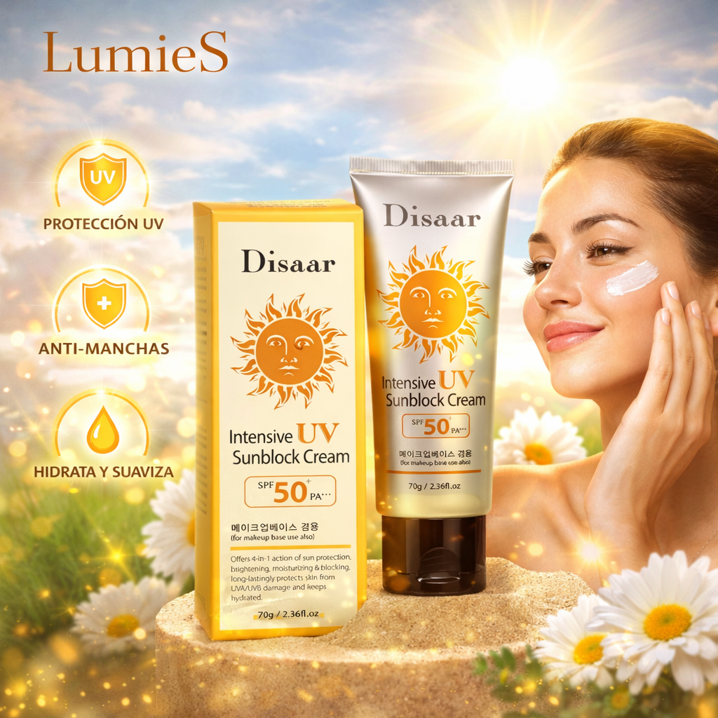 Bloqueador Solar Intenso 70g UV SPF 50 – Disaar
